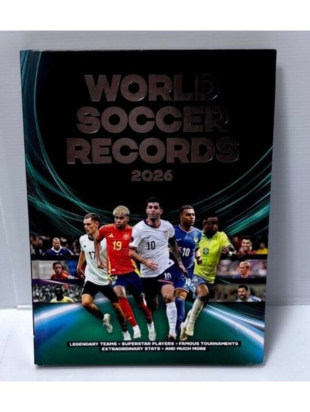 World Soccer Records 2026 Hardcover Book – Legendary Teams, Superstar Players